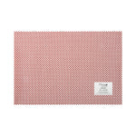 Red Heat-resistant Woven Place Mats Set of 4